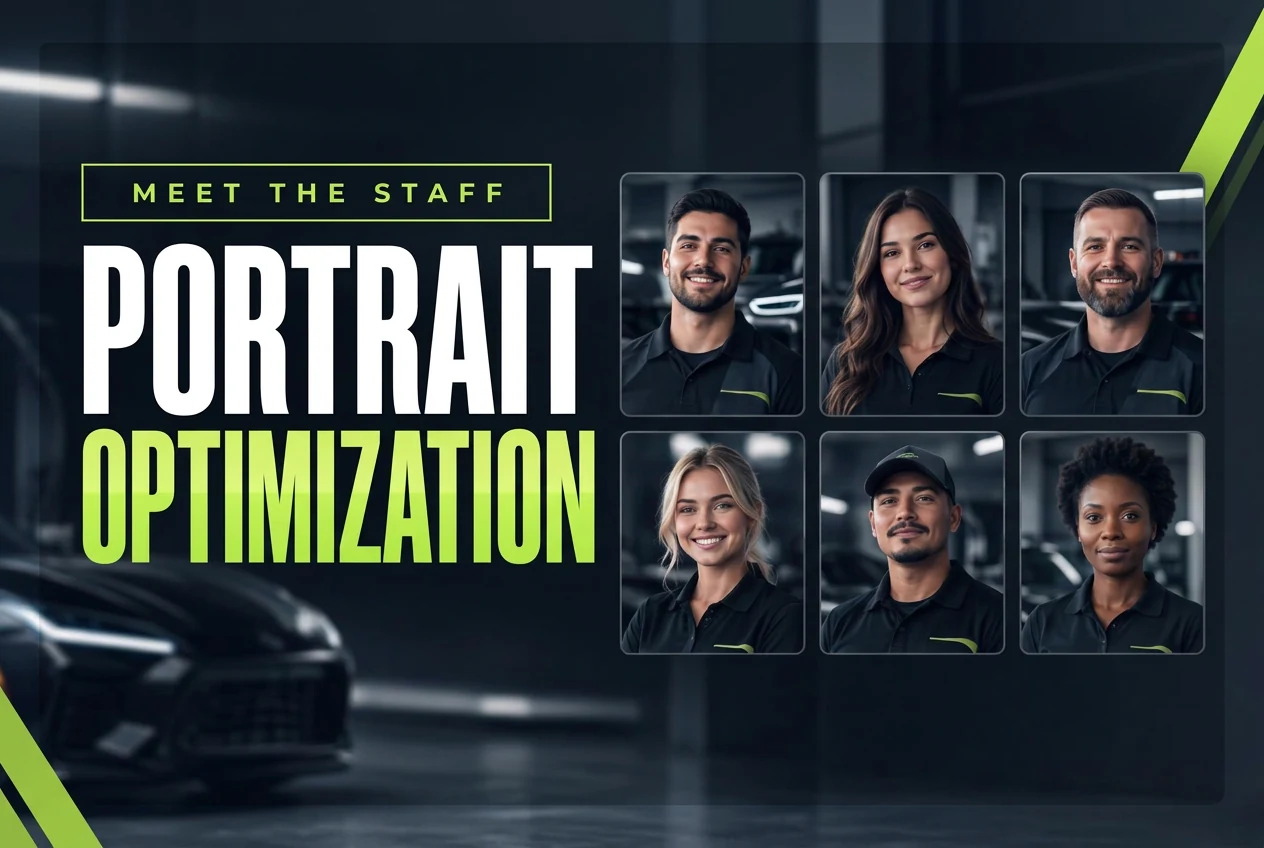 Meet The Staff Portrait Optimization designed by AutoDealerAudio